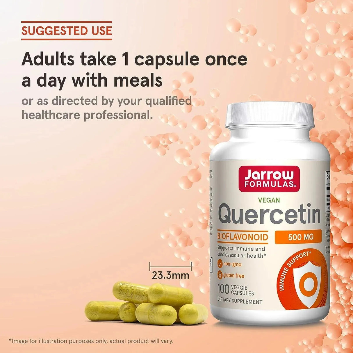 JARROW FORMULAS - Jarrow Formulas Quercetin 500Mg. 100 Capsulas - The Red Vitamin MX - Suplementos Alimenticios - {{ shop.shopifyCountryName }}