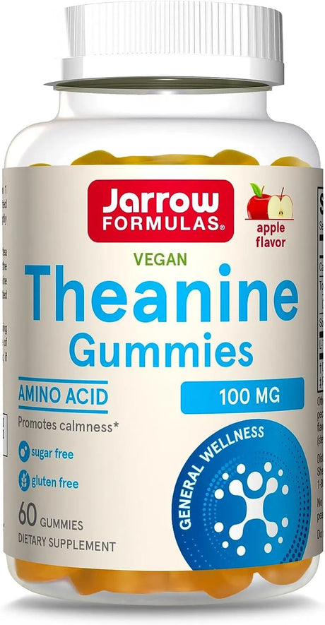 JARROW FORMULAS - Jarrow Formulas Theanine Gummies 100Mg. 60 Gomitas - The Red Vitamin MX - Suplementos Alimenticios - {{ shop.shopifyCountryName }}