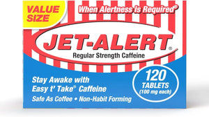 JET-ALERT - Jet-Alert 100Mg. Each Caffeine Tab 120 Tabletas - The Red Vitamin MX - Suplementos Alimenticios - {{ shop.shopifyCountryName }}