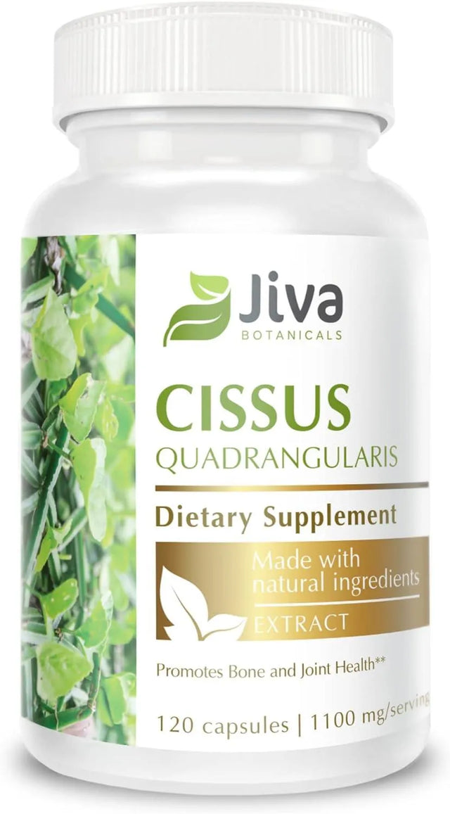 JIVA BOTANICALS - Jiva Botanicals Cissus Quadrangularis 1100Mg. 120 Capsulas - The Red Vitamin MX - Suplementos Alimenticios - {{ shop.shopifyCountryName }}