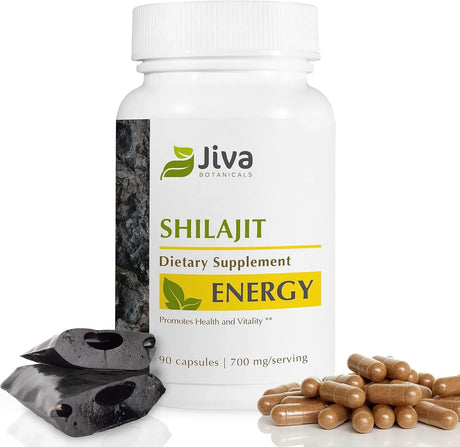 JIVA BOTANICALS - Jiva Botanicals Shilajit 700Mg. 90 Capsulas - The Red Vitamin MX - Suplementos Alimenticios - {{ shop.shopifyCountryName }}