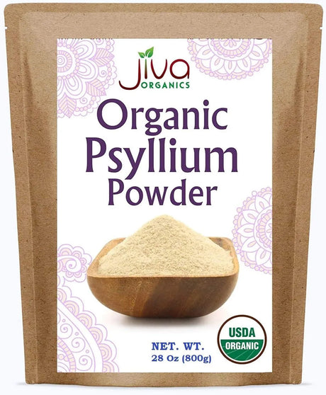 JIVA ORGANICS - Jiva Organics Psyllium Husk Powder 800Gr. - The Red Vitamin MX - Suplementos Alimenticios - {{ shop.shopifyCountryName }}