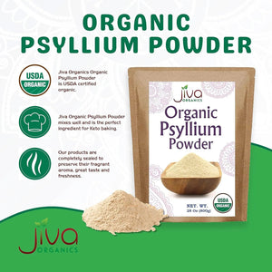 JIVA ORGANICS - Jiva Organics Psyllium Husk Powder 800Gr. - The Red Vitamin MX - Suplementos Alimenticios - {{ shop.shopifyCountryName }}