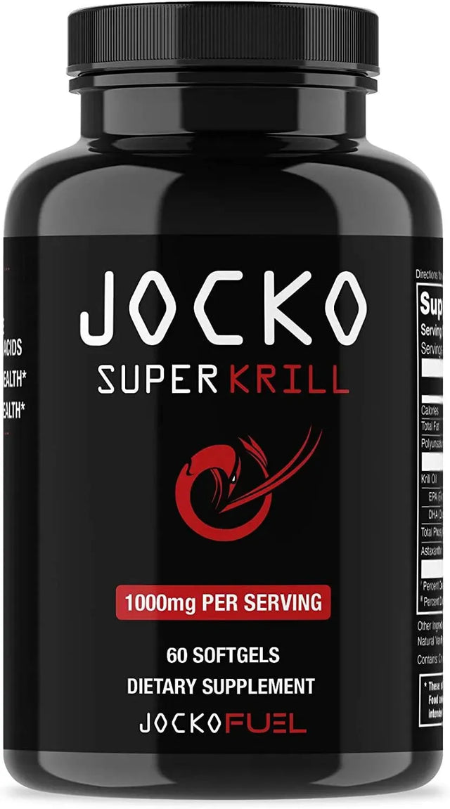 JOCKO FUEL - Jocko Fuel Antarctic Krill Oil 1000Mg. 60 Capsulas Blandas - The Red Vitamin MX - Suplementos Alimenticios - {{ shop.shopifyCountryName }}