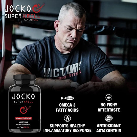 JOCKO FUEL - Jocko Fuel Antarctic Krill Oil 1000Mg. 60 Capsulas Blandas - The Red Vitamin MX - Suplementos Alimenticios - {{ shop.shopifyCountryName }}