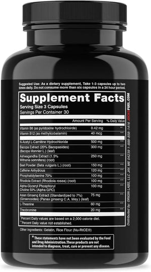 JOCKO FUEL - Jocko Fuel Discipline GO Brain Booster 90 Capsulas - The Red Vitamin MX - Suplementos Alimenticios - {{ shop.shopifyCountryName }}