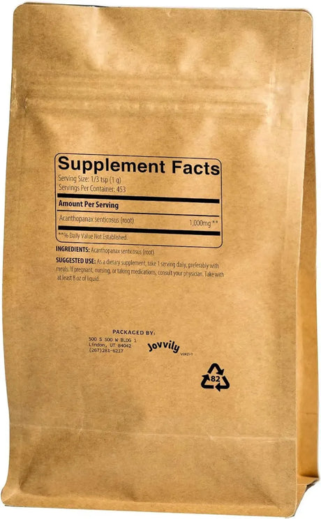 JOVVILY - Jovvily Eleuthero Root Extract Powder 453Gr. - The Red Vitamin MX - Suplementos Alimenticios - {{ shop.shopifyCountryName }}