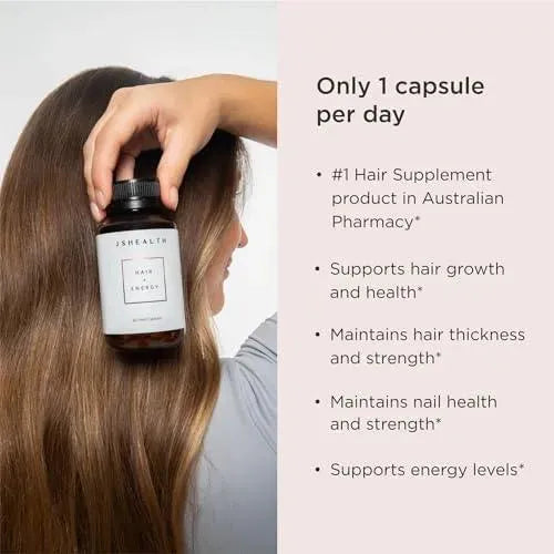 JSHEALTH - JSHealth Hair Formula 30 Capsulas - The Red Vitamin MX - Suplementos Alimenticios - {{ shop.shopifyCountryName }}