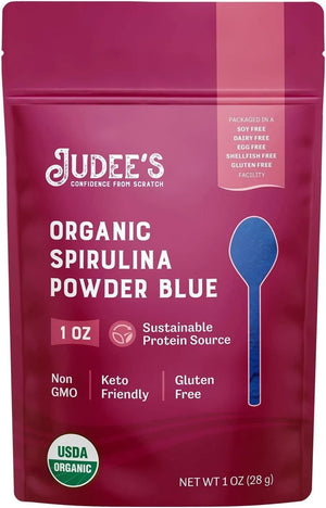 JUDEE´S - Judee's Organic Blue Spirulina 28Gr - The Red Vitamin MX - Suplementos Alimenticios - {{ shop.shopifyCountryName }}