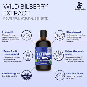 JUNGLE POWDERS - Jungle Powders Wild Bilberry Extract 100Ml. - The Red Vitamin MX - Suplementos Alimenticios - {{ shop.shopifyCountryName }}