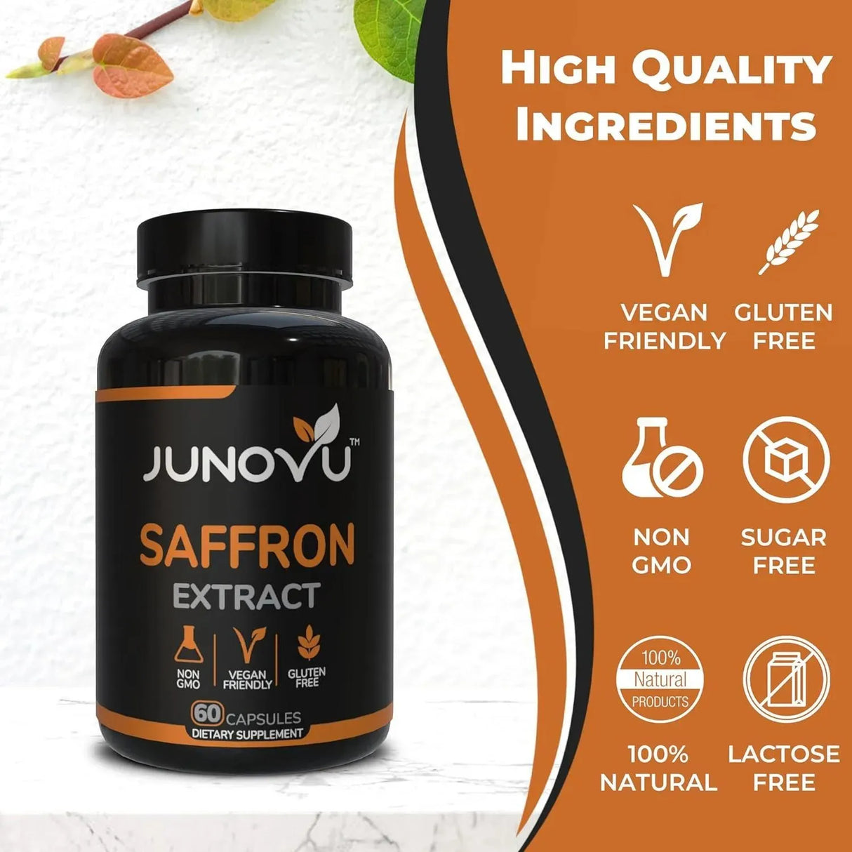 JUNOVU - Junovu Saffron 88.5Mg. 60 Capsulas - The Red Vitamin MX - Suplementos Alimenticios - {{ shop.shopifyCountryName }}