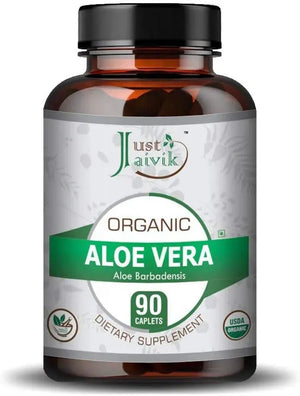 JUST JAIVIK - Just Jaivik Organic Aloe Vera 750Mg. 90 Tabletas - The Red Vitamin MX - Suplementos Alimenticios - {{ shop.shopifyCountryName }}