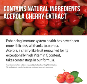 JUST NATURAL - Just Natural Acerola Cherry Vitamin C 1000Mg. 180 Tabletas - The Red Vitamin MX - Suplementos Alimenticios - {{ shop.shopifyCountryName }}