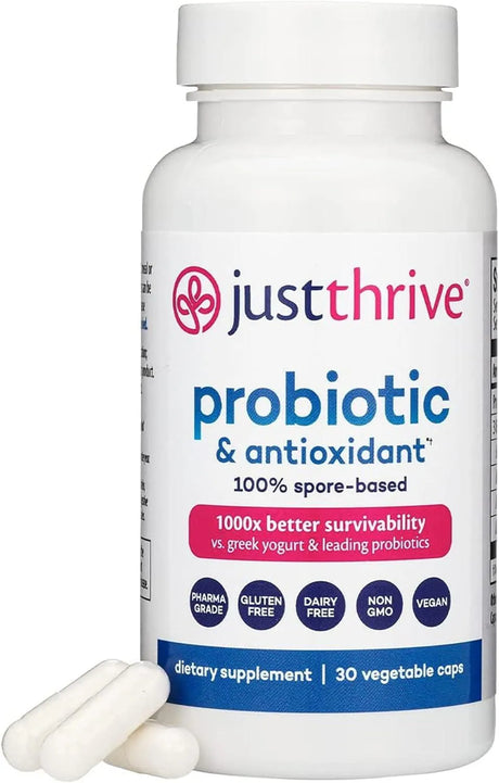 JUST THRIVE - Just Thrive Probiotic & Antioxidant 30 Capsulas - The Red Vitamin MX - Suplementos Alimenticios - {{ shop.shopifyCountryName }}