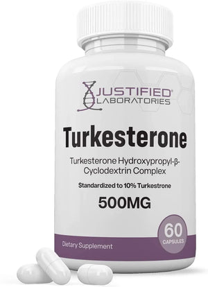 JUSTIFIED LABORATORIES - Justified Laboratories Turkesterone 500Mg. 60 Capsulas - The Red Vitamin MX - Suplementos Alimenticios - {{ shop.shopifyCountryName }}