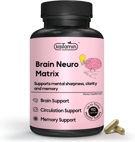 KAITAMIN - Kaitamin Nootropic Brain Neuro Matrix 90 Capsulas - The Red Vitamin MX - Suplementos Alimenticios - {{ shop.shopifyCountryName }}