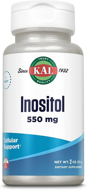 KAL - KAL Inositol Powder 550Mg. 57Gr. - The Red Vitamin MX - Suplementos Alimenticios - {{ shop.shopifyCountryName }}