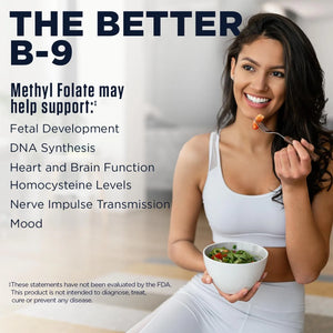 KAL - KAL Methyl Folate 400mcg 90 Tabletas - The Red Vitamin MX - Suplementos Alimenticios - {{ shop.shopifyCountryName }}