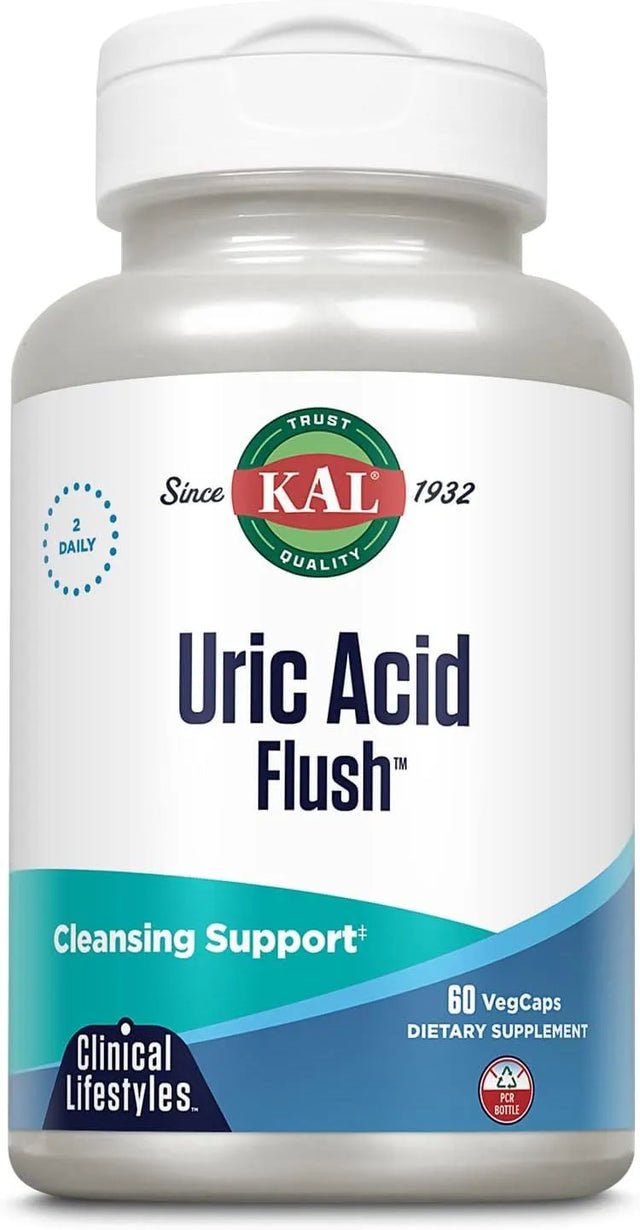 KAL - KAL Uric Acid Flush 60 Capsulas - The Red Vitamin MX - Suplementos Alimenticios - {{ shop.shopifyCountryName }}