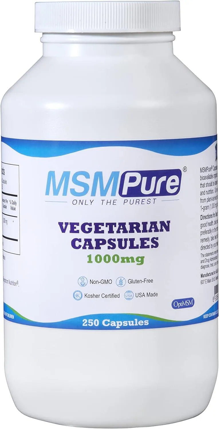 KALA HEALTH - Kala Health MSMPure Vegetarian 1000Mg. 250 Capsulas - The Red Vitamin MX - Suplementos Alimenticios - {{ shop.shopifyCountryName }}