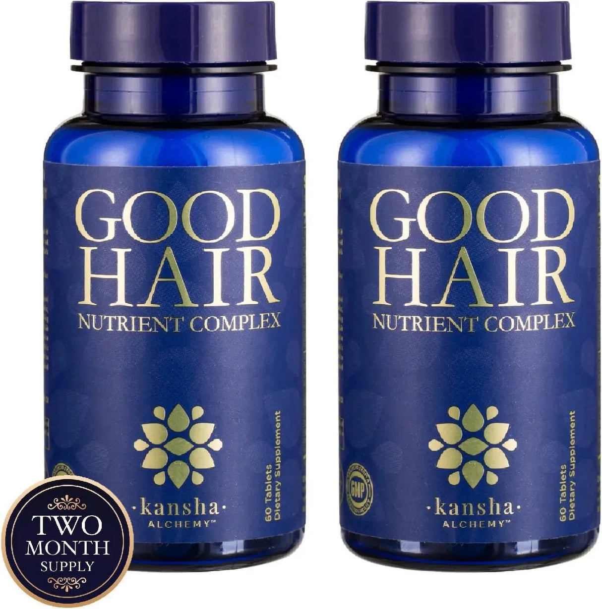 KANSHA ALCHEMY - Good Hair Growth Vitamins with Biotin 60 Tabletas 2 Pack - The Red Vitamin MX - Suplementos Alimenticios - {{ shop.shopifyCountryName }}