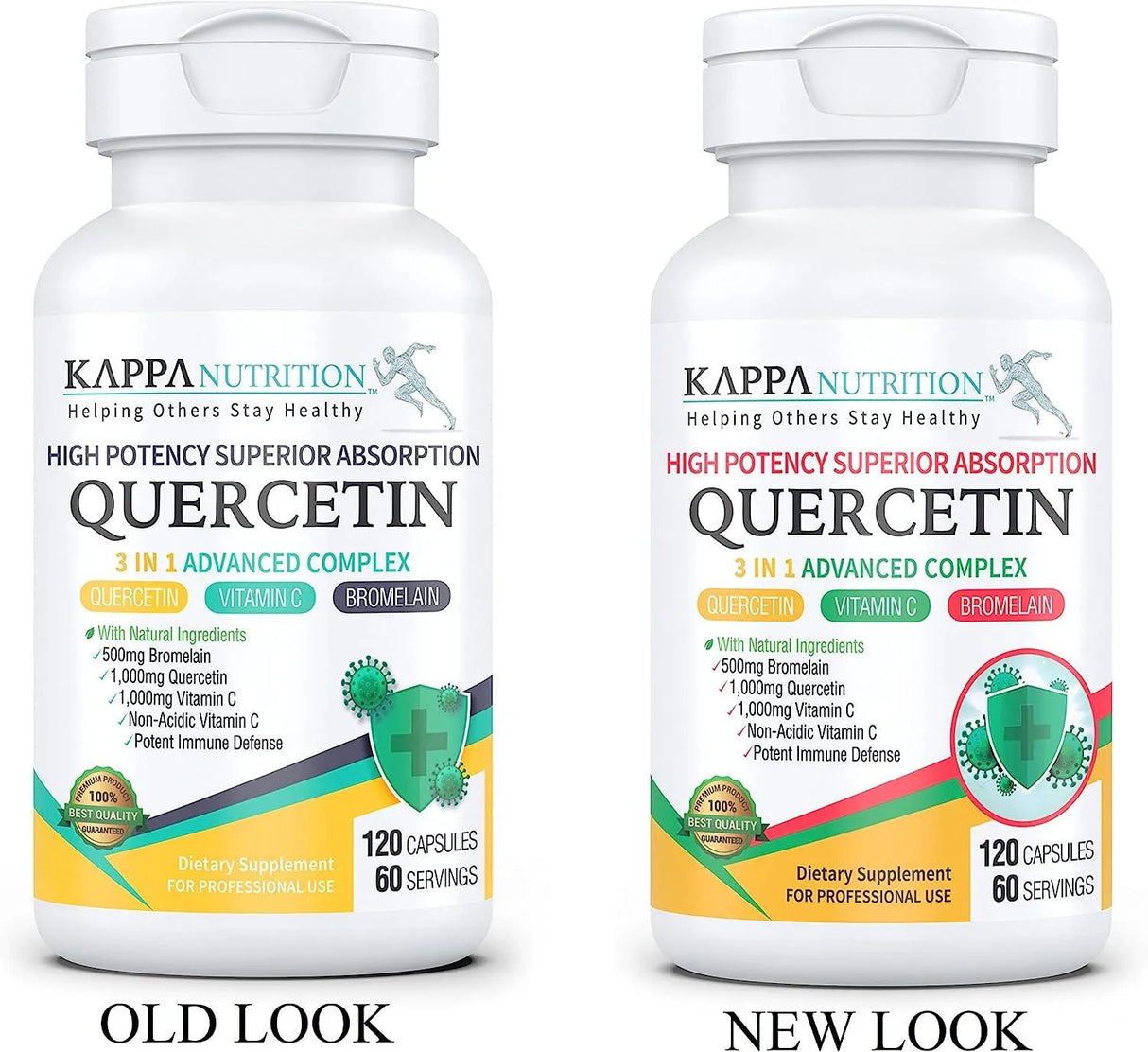 KAPPA NUTRITION - KAPPA NUTRITION Quercetin 1,000Mg. Bromelain 500Mg. and Vitamin C 1,000Mg. 120 Capsulas - The Red Vitamin MX - Suplementos Alimenticios - {{ shop.shopifyCountryName }}