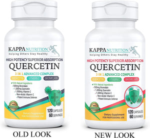 KAPPA NUTRITION - KAPPA NUTRITION Quercetin 1,000Mg. Bromelain 500Mg. and Vitamin C 1,000Mg. 120 Capsulas - The Red Vitamin MX - Suplementos Alimenticios - {{ shop.shopifyCountryName }}