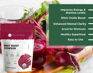 KATE NATURALS - Kate Naturals Beet Root Powder 227Gr. - The Red Vitamin MX - Suplementos Alimenticios - {{ shop.shopifyCountryName }}