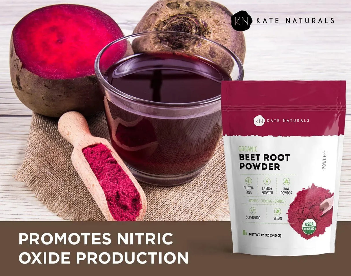 KATE NATURALS - Kate Naturals Beet Root Powder 340Gr. - The Red Vitamin MX - Suplementos Alimenticios - {{ shop.shopifyCountryName }}