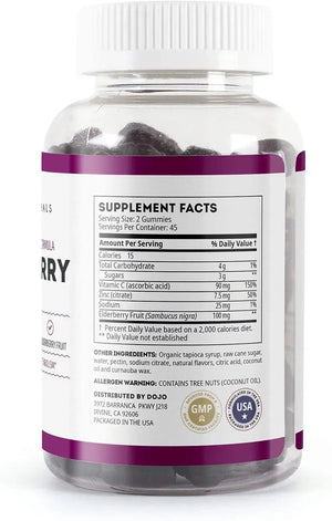 KATE NATURALS - Kate Naturals Elderberry Gummies 90 Gomitas - The Red Vitamin MX - Suplementos Alimenticios - {{ shop.shopifyCountryName }}