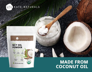 KATE NATURALS - Kate Naturals MCT Oil Powder Organic 113Gr. - The Red Vitamin MX - Suplementos Alimenticios - {{ shop.shopifyCountryName }}