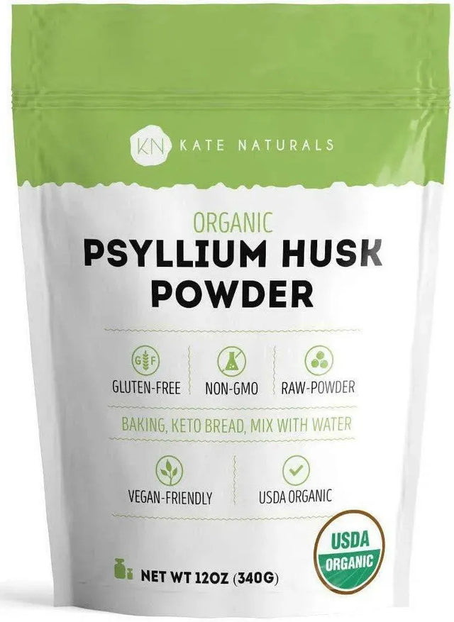 KATE NATURALS - Kate Naturals Psyllium Husk Powder 340Gr. - The Red Vitamin MX - Suplementos Alimenticios - {{ shop.shopifyCountryName }}