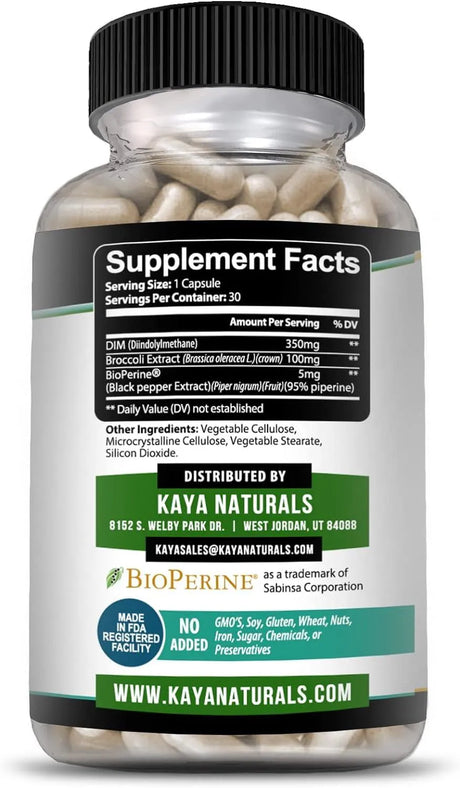 KAYA NATURALS - Kaya Naturals DIM Ultra 30 Capsulas - The Red Vitamin MX - Suplementos Alimenticios - {{ shop.shopifyCountryName }}