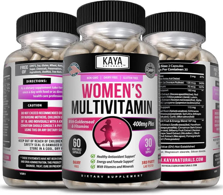 KAYA NATURALS - Kaya Naturals Women's Multivitamin 30 Capsulas - The Red Vitamin MX - Suplementos Alimenticios - {{ shop.shopifyCountryName }}