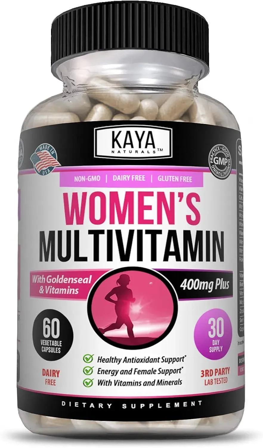 KAYA NATURALS - Kaya Naturals Women's Multivitamin 60 Capsulas - The Red Vitamin MX - Suplementos Alimenticios - {{ shop.shopifyCountryName }}