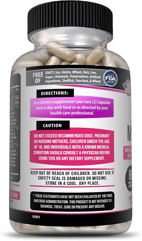 KAYA NATURALS - Kaya Naturals Women's Multivitamin 60 Capsulas - The Red Vitamin MX - Suplementos Alimenticios - {{ shop.shopifyCountryName }}