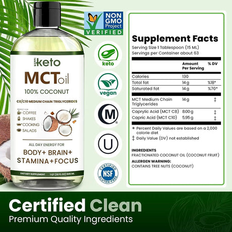 KEPPI - Keppi Flavorless MCT Oil 946Ml. - The Red Vitamin MX - Suplementos Alimenticios - {{ shop.shopifyCountryName }}