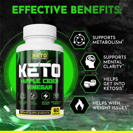 KETO POWER ORGANIC - Keto Power Organic Advanced Weight Management 120 Capsulas - The Red Vitamin MX - Suplementos Alimenticios - {{ shop.shopifyCountryName }}