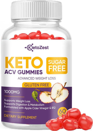 KETOZEST - KetoZest Keto Apple Cider Vinegar 60 Gomitas - The Red Vitamin MX - Suplementos Alimenticios - {{ shop.shopifyCountryName }}