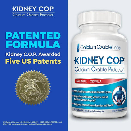 KIDNEY C.O.P. - Kidney COP Calcium Oxalate Protector 120 Capsulas - The Red Vitamin MX - Suplementos Alimenticios - {{ shop.shopifyCountryName }}