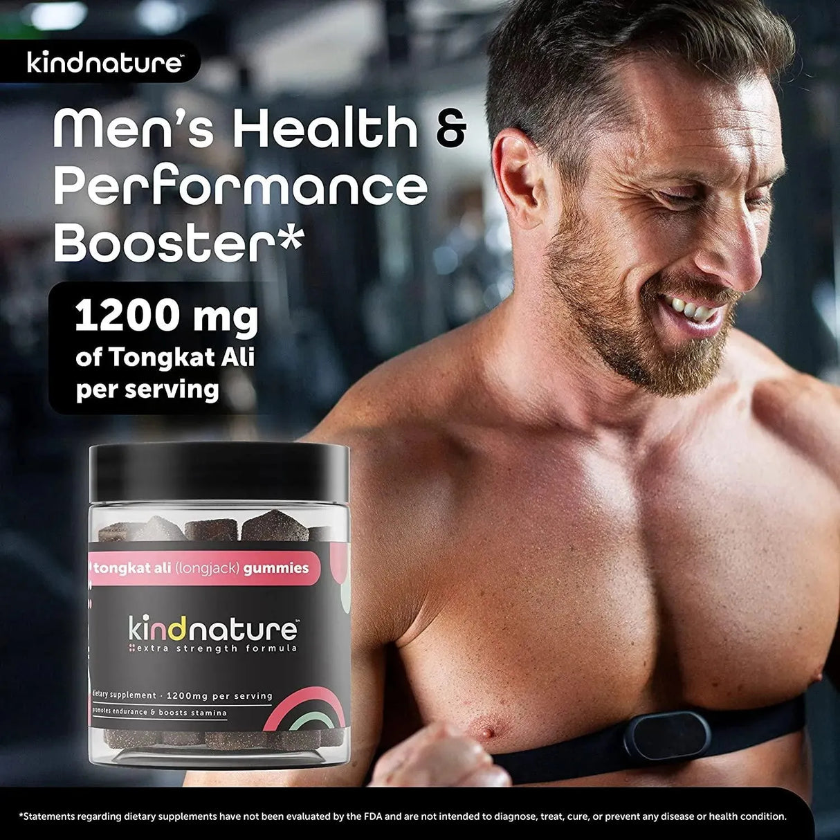 KINDNATURE - KindNature Tongkat Ali 1200Mg. 60 Gomitas - The Red Vitamin MX - Suplementos Alimenticios - {{ shop.shopifyCountryName }}