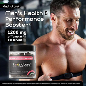 KINDNATURE - KindNature Tongkat Ali 1200Mg. 60 Gomitas - The Red Vitamin MX - Suplementos Alimenticios - {{ shop.shopifyCountryName }}