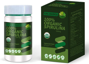 KING DNARMSA - KING DNARMSA Organic Spirulina 500Mg 300 Tabletas - The Red Vitamin MX - Suplementos Alimenticios - {{ shop.shopifyCountryName }}