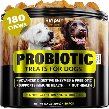 KINPUR PET CARE - Kinpur Pet Care Probiotics for Dogs 180 Masticables - The Red Vitamin MX - Probióticos Para Perros - {{ shop.shopifyCountryName }}