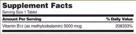 KIRKLAND - Kirkland Vitamins B12 5000mcg 300 Tabletas - The Red Vitamin MX - Suplementos Alimenticios - {{ shop.shopifyCountryName }}