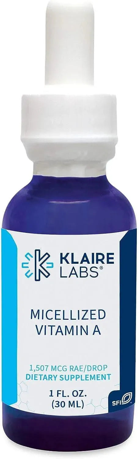 KLAIRE LABS - Klaire Labs Micellized Vitamin A Liquid 30Ml. - The Red Vitamin MX - Suplementos Alimenticios - {{ shop.shopifyCountryName }}