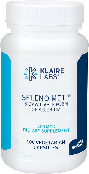 KLAIRE LABS - Klaire Labs Seleno Met 200mcg 100 Capsulas - The Red Vitamin MX - Suplementos Alimenticios - {{ shop.shopifyCountryName }}