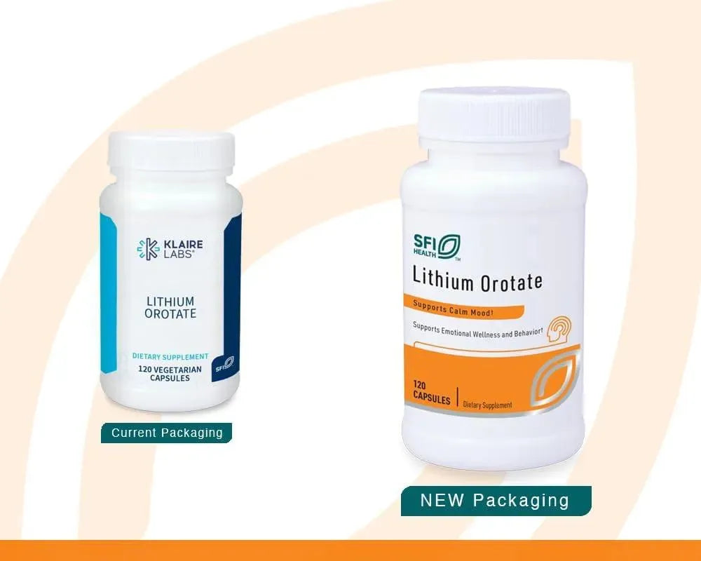 KLAIRE LABS - laire Labs Lithium Orotate 4.8 Mg. 120 Capsulas - The Red Vitamin MX - Suplementos Alimenticios - {{ shop.shopifyCountryName }}