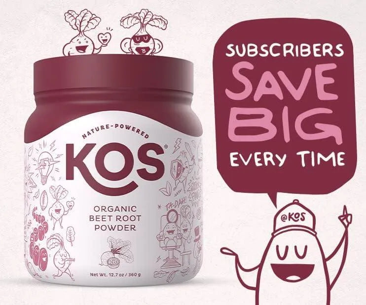 KOS - KOS Organic Beet Root Powder 360Gr. - The Red Vitamin MX - Suplementos Alimenticios - {{ shop.shopifyCountryName }}