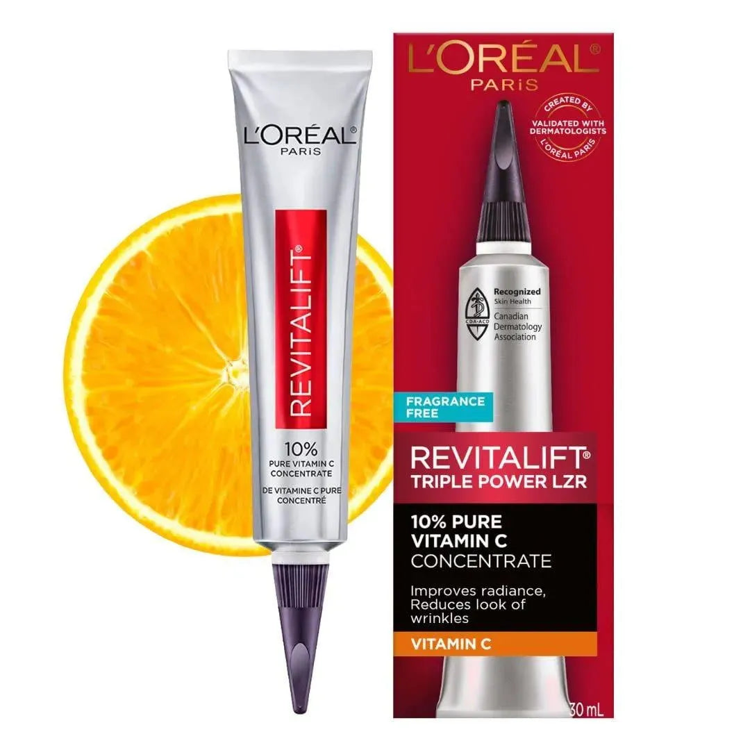 L’OREAL PARIS - L’Oreal Paris Vitamin C Serum Revitalift Derm Intensives 30Ml. - The Red Vitamin MX - Sueros Para La Cara - {{ shop.shopifyCountryName }}